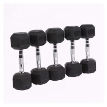 Gym equipment chrome dumbbell set 2.5kg-100kg